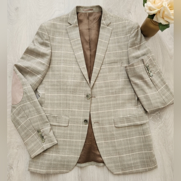 DEVRED Plaid Blazer 38 L - Picture 4 of 8